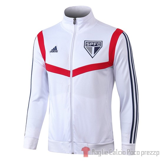 Giacca Sao Paulo 2019/2020 Bianco - Clicca l'immagine per chiudere